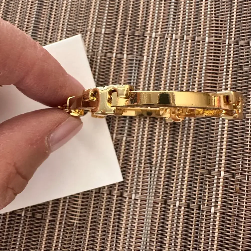 Tory Burch Logo T Earrings Oversized Signature Designer Jewelry NWT Gold